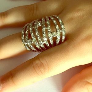 Bcbg Silver color ring